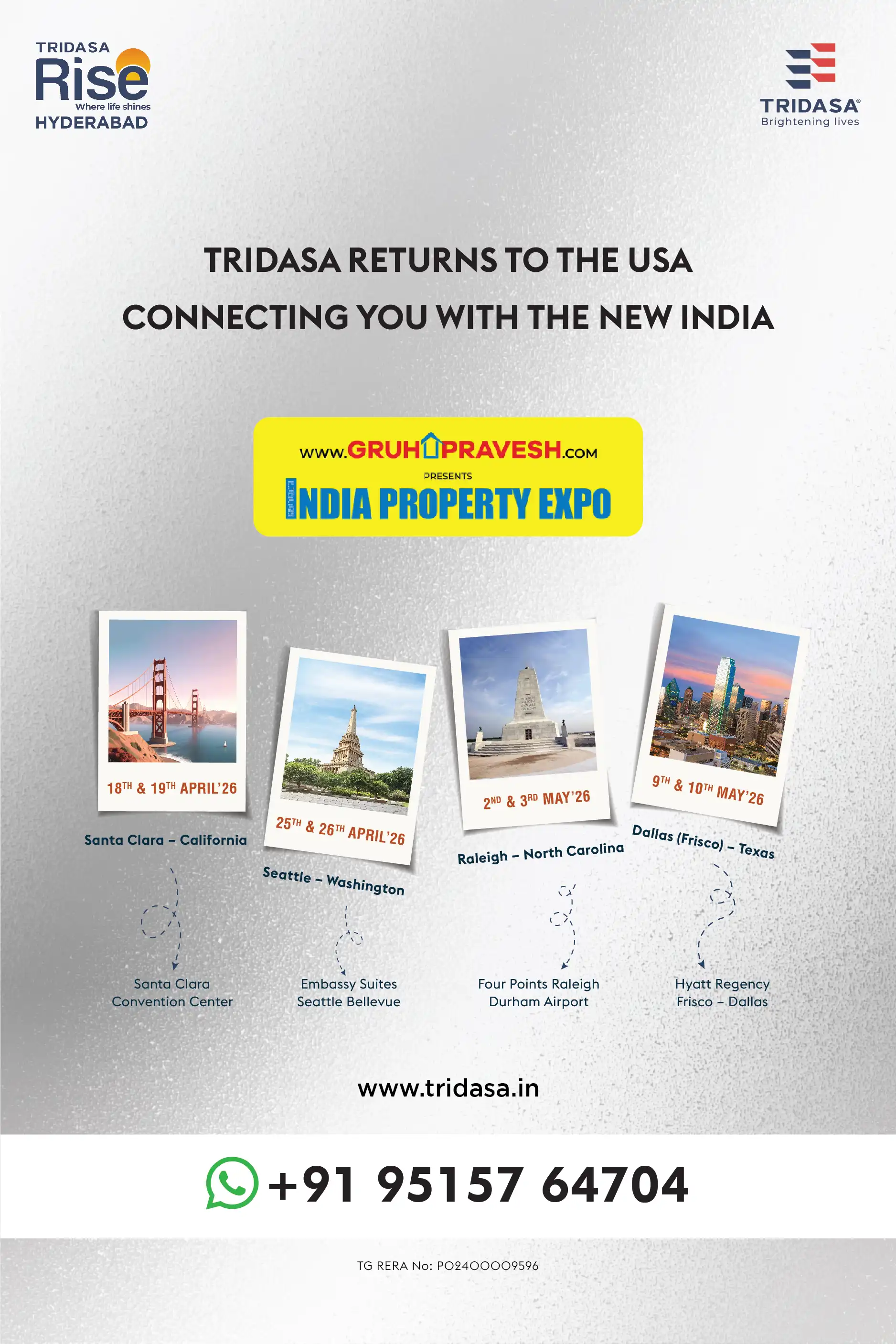 Tridasa Mobile view Banner